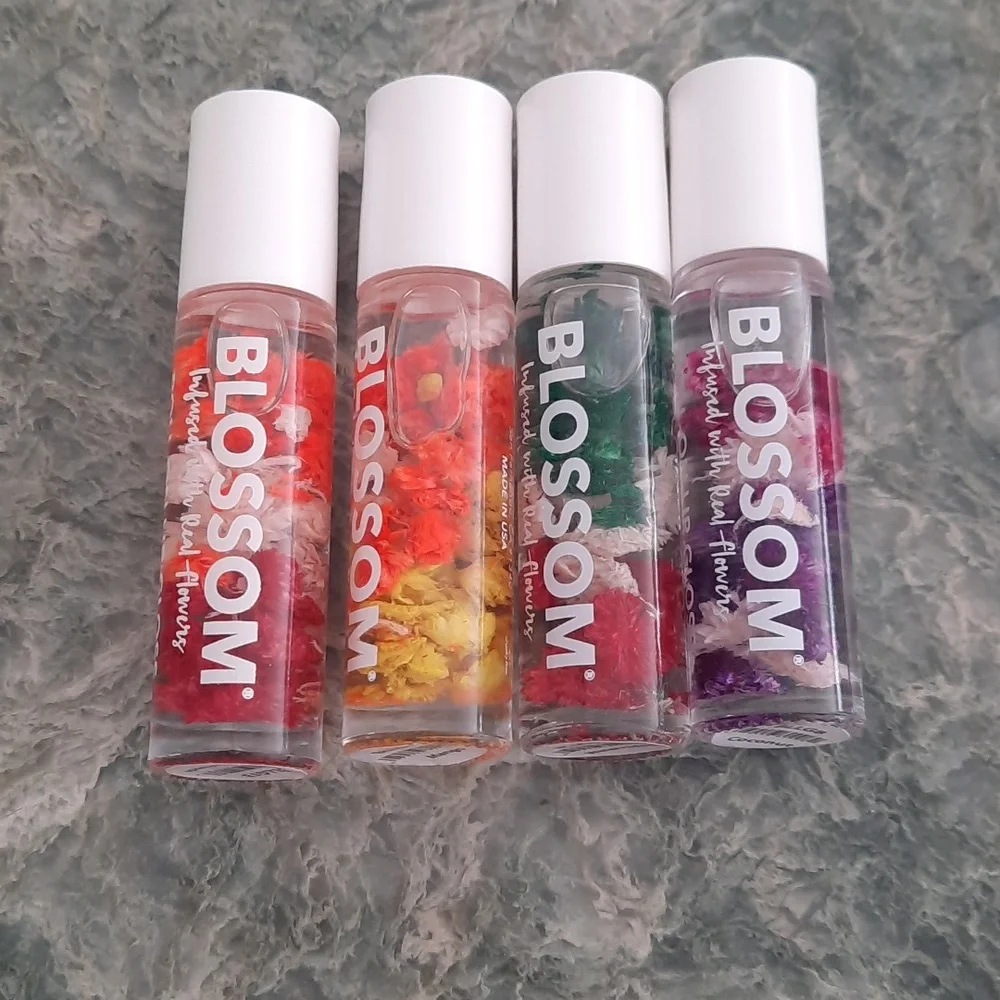 Blossom lip gloss set of 4 nwt